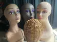 Wigging Tool Set (3 Mannequin Heads + 1 Weaved) - 1