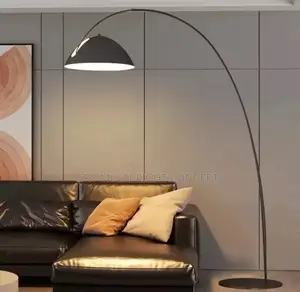 Minimalist Curved LED Floor Lamp