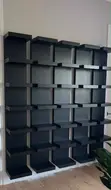 Modern Wall-Mounted Shoe Rack - 1