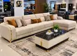 Home Interiors L-Shape Sofa Chairs na Falo - Blue - 1