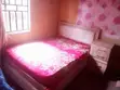 Used 4x6 Bed Frame with Drawers and Mirror - 1