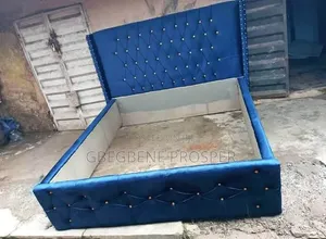 Home Interiors 6x4 Bed Frame - Blue
