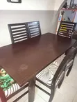 Home Interiors Dining Set with 6 Chairs - 1