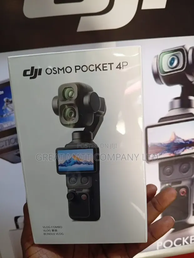 DJI Osmo Pocket 4P Vlog Combo - 1