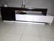 TV Console Mai Faduwa - Fari & Kawa Brown - 2