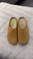 FDCP Mules - Baƙar fata Suede/Faux Leather - 3