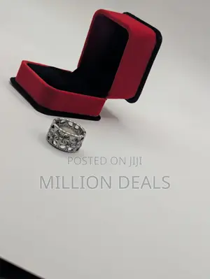 Chrome Heart Inspired Pinky Ring - Men's Size 8