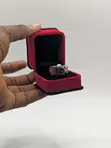 Silver Ski Men's Stylish Ring - Size 9 - 1
