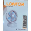 Lontor Rechargeable Table Fan CTL-MF030-7 - 2