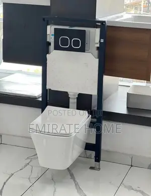 Italian Wall Hung Toilet with Accessories