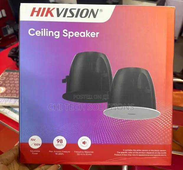 Hikvision Ceiling Speaker (Network/IP) - 1
