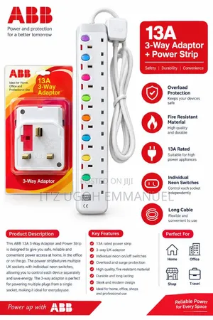 ABB Brand New Grounded Electrical Socket