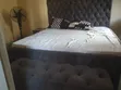 6x6 Bedframe da Kumfa tare da Kwamitin Gado da Ottoman - 4