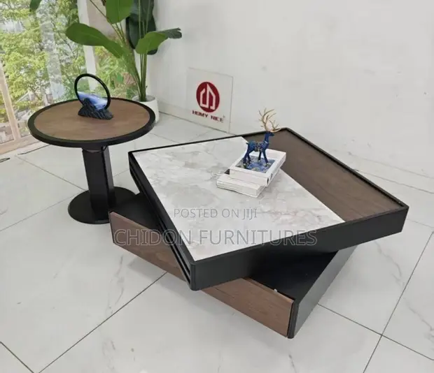 Home Interiors Square Center Table - 1