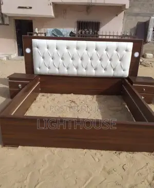 Twin Extra Long Wooden Bed Frame - Brand New