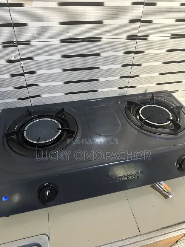 Boscon 2-Burner Gas Cooker with Auto Ignition - 1