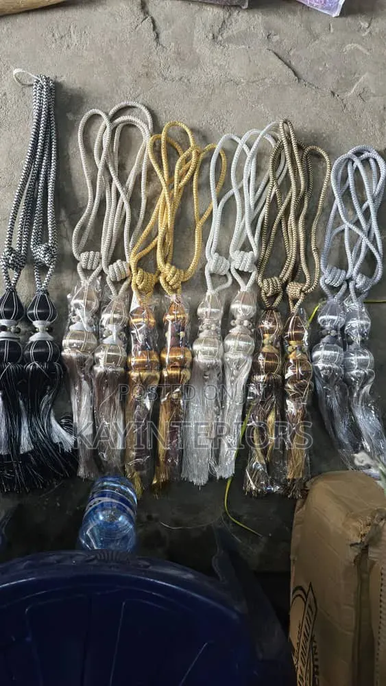 Home Interiors Curtains Rope - Brand New - 1