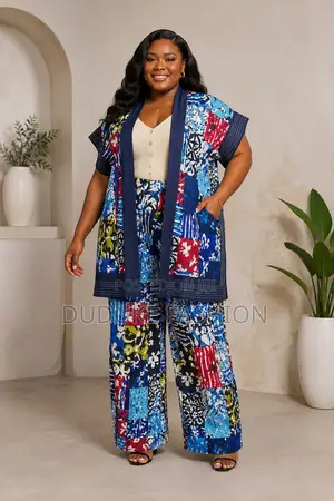 Kimono Up and Down 2-Piece Set