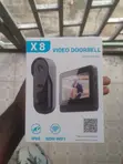 X8 Bluetooth Bidiyo Doorbell tare da Monitor - 1