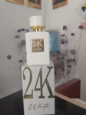 24K White Luxury Perfume - Long-Lasting Eau de Parfum