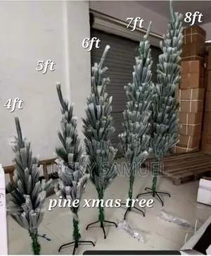 Premium Pine Christmas Tree with Metal Stand
