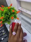 Pink Engagement Ring - 2