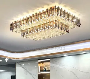 800mm Premium Crystal Chandelier with LED & Remote