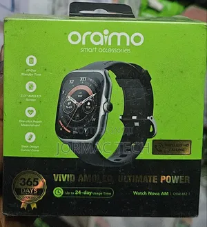 Oraimo Watch Nova AM 2.01 AMOLED Smartwatch