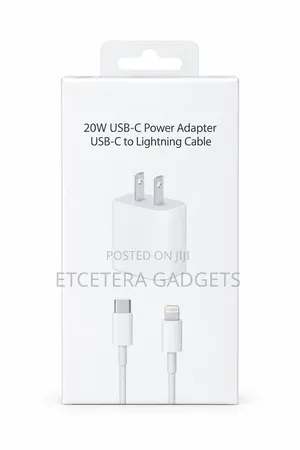 20W USB-C Power Adapter tare da USB-C zuwa Lightning Cable