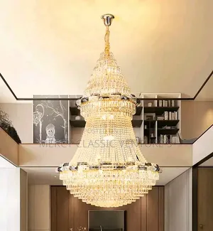 800mm Luxury Crystal LED Chandelier