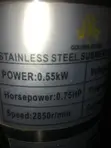 Golden House Submersible Water Pump 0.75HP - 1