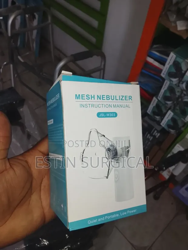 Mesh Nebulizer Manual Instructions - 1