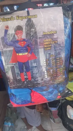 Children's Superhero Bat Movie Cosplay Jumpsuit with Cloak