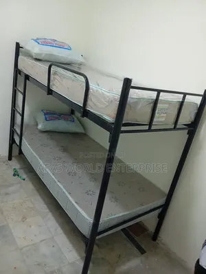 Strong Metal 3x6 Double Bunk Bed
