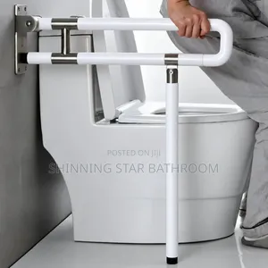 Modern Yellow Wall-Mounted Toilet Safety Grab Bar