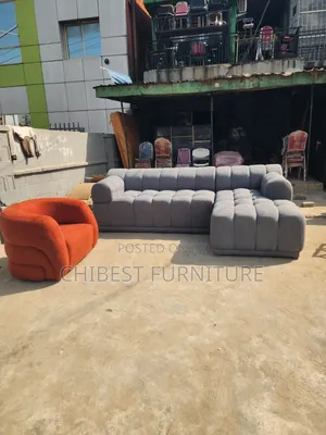 Brand New L-Shaped Sofa Couch with Single Seater
