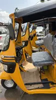 TVS 2024 Deluxe Three-Wheeler - Yellow - 2