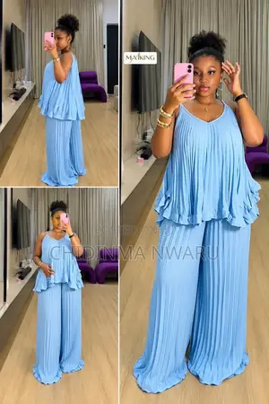Doguwar Riga Zara ta Asali daga Turkiyya - Baby Blue & Coffee Brown