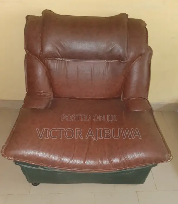 Used Home Interiors Leather Sofa Chairs - 1