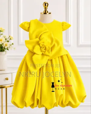 The Children's Place Yellow Dress (3-4 Years)