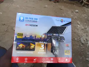 3 Lens Solar Security Camera