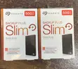 Seagate Slim 500GB Portable Hard Drive - 1