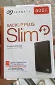 Seagate Slim 500GB Portable Hard Drive - 2