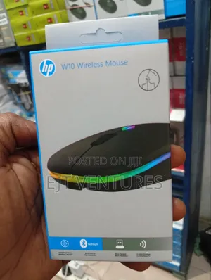 HP W10 Rechargeable Wireless & Bluetooth Mouse