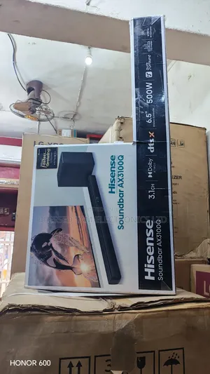New Hisense 500W 3.1Ch Wireless Subwoofer Soundbar HISAUD3100Q-AX