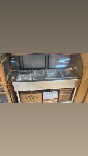 5-Plate Bain-Marie Food Warmer with Stand