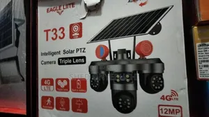 CCTV Solar mai Lens 3 da PTZ