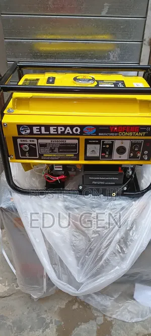 Original Elepaq Constant SV6800E2 Generator 4.5KVA