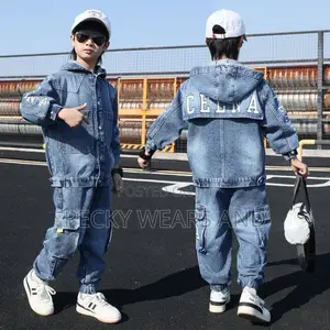 High Quality Boys' Denim Clothing Set