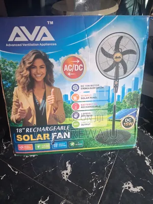 GE Rechargeable Standing Fan